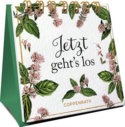 Jetzt geht's los (Mini-Spiralaufsteller)