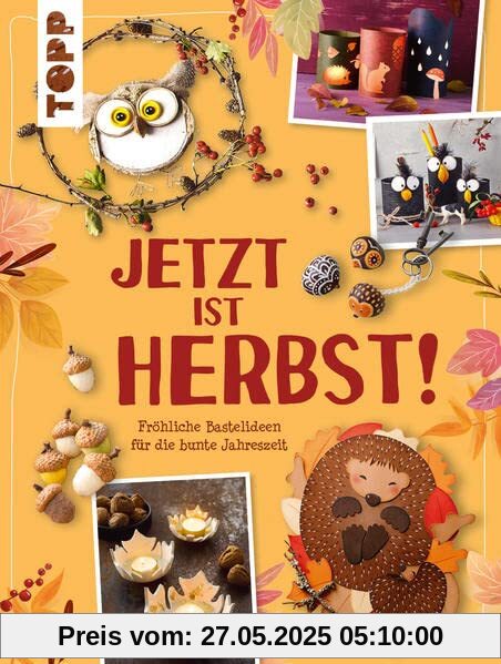 Jetzt ist Herbst! Fröhliche Bastelideen für die bunte Jahreszeit: Randvoll gefüllt: über 60 DIYs und Rezepte für die kreative Familienzeit. Vielfältiger Materialmix: Papier, Holz & Naturmaterial. Jetzt ist Herbst! Fröhliche Bastelideen für die bunte Jahreszeit: Randvoll gefüllt: über 60 DIYs und Rezepte für die kreative Familienzeit. Vielfältiger Materialmix: Papier, Holz & Naturmaterial.