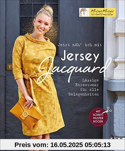 Jetzt näh’ ich mit Jacquard. Lässige Streetwear für alle Gelegenheiten. Mit dem vielseitig anwendbaren Jacquard- und Strickstoffen kreiert Mechthild ... Lssige Streetwear fr alle Gelegenheiten