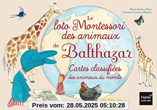 Jeu 4 : le loto Montessori de balthazar : les animaux