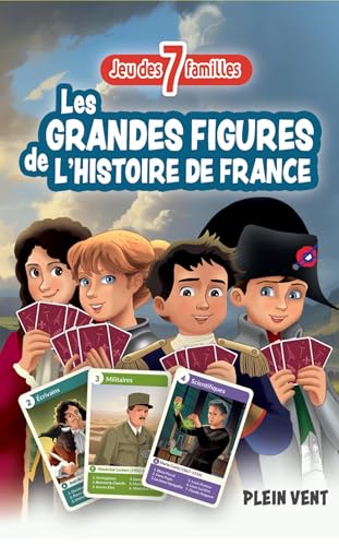 Jeu des 7 familles Grandes figures de l'histoire de France Jeu des 7 familles Grandes figures de l'histoire de France von PLEIN VENT
