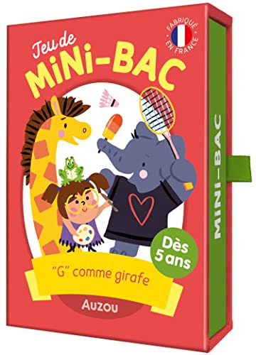 Jeu du Mini-Bac - G Comme Girafe ! von AUZOU