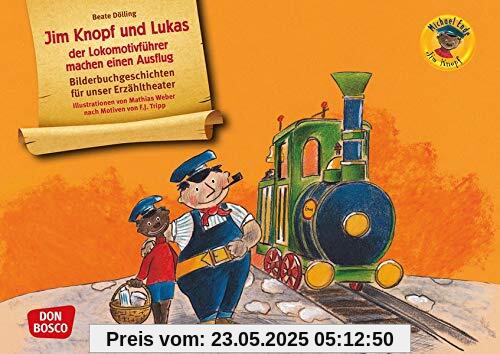 Jim Knopf und Lukas der Lokomotivführer machen einen Ausflug. Kamishibai Bildkartenset.: Entdecken - Erzählen - Begreifen: Bilderbuchgeschichten (Bilderbuchgeschichten für unser Erzähltheater)