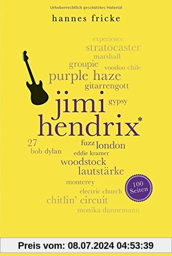 Jimi Hendrix. 100 Seiten (Reclam 100 Seiten)