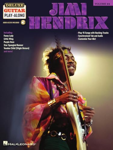 Jimi Hendrix: Deluxe Guitar Play-Along Volume 24: Includes Downloadable Audio (Deluxe Guitar Play-Along, 24, Band 4) Jimi Hendrix: Deluxe Guitar Play-Along Volume 24: Includes Downloadable Audio (Deluxe Guitar Play-Along, 24, Band 4)