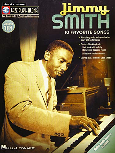 Jimmy Smith: Jazz Play-Along Volume 184 (Jazz Play-Along, 184, Band 184) von Hal Leonard