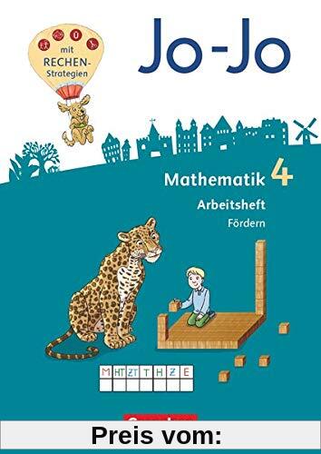 Jo-Jo Mathematik - Allgemeine Ausgabe 2018 - 4. Schuljahr: Arbeitsheft Fördern