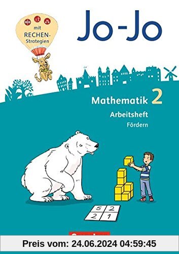 Jo-Jo Mathematik - Allgemeine Ausgabe 2018: 2. Schuljahr - Arbeitsheft Fördern