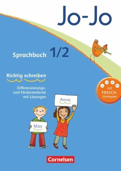 Jo-Jo Sprachbuch - Aktuelle allgemeine Ausgabe. 1./2. Schuljahr - Fresch-Arbeitsblock von Cornelsen Verlag