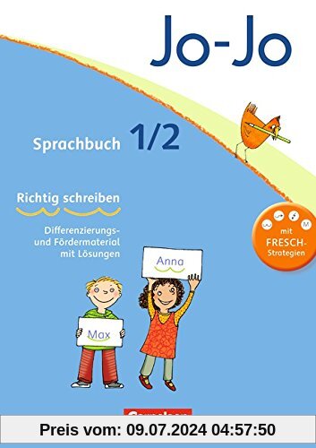 Jo-Jo Sprachbuch - Aktuelle allgemeine Ausgabe: 1./2. Schuljahr - Fresch-Arbeitsblock