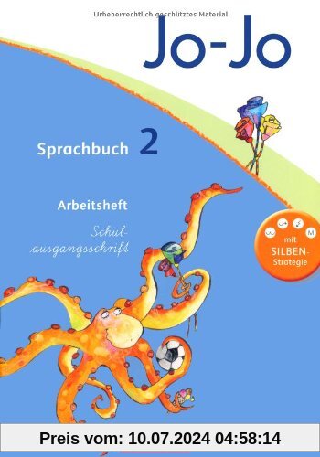 Jo-Jo Sprachbuch - Aktuelle allgemeine Ausgabe: 2. Schuljahr - Arbeitsheft in Schulausgangsschrift: Mit Lernstandsseiten