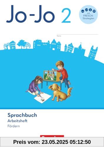 Jo-Jo Sprachbuch - Allgemeine Ausgabe 2024 - 2. Schuljahr: Arbeitsheft Fördern
