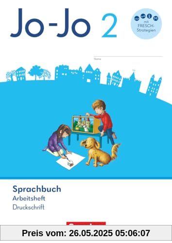 Jo-Jo Sprachbuch - Allgemeine Ausgabe 2024 - 2. Schuljahr: Arbeitsheft in Druckschrift