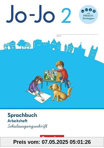 Jo-Jo Sprachbuch - Allgemeine Ausgabe 2024 - 2. Schuljahr: Arbeitsheft in Schulausgangsschrift