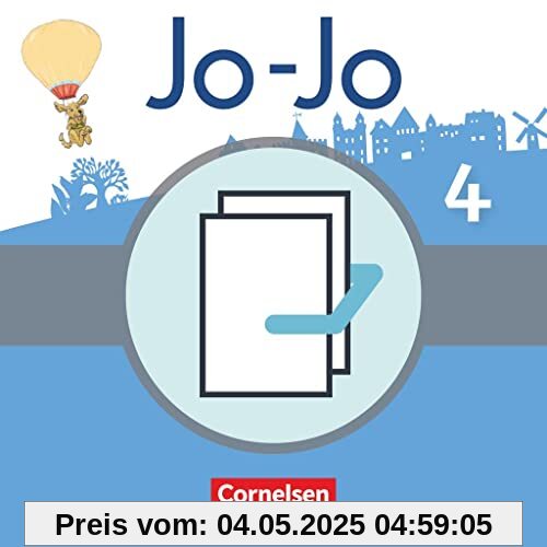 Jo-Jo Sprachbuch - Allgemeine Ausgabe - Neubearbeitung 2016 - 4. Schuljahr: Sprachbuch zum Hineinschreiben - Arbeitshefte A und B im Paket (Verbrauchsmaterial)