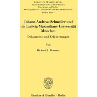Johann Andreas Schmeller und die Ludwig-Maximilians-Universität München.