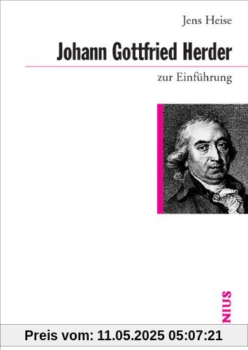 Johann Gottfried Herder zur Einführung