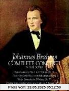 Johannes Brahms  Complete Concerti (Full Score) (Dover Music Scores)