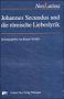Johannes Secundus und die römische Liebeslyrik (NeoLatina) von Narr Francke Attempto