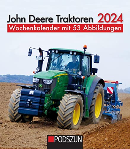 John Deere Traktoren 2024: Wochenkalender von Podszun