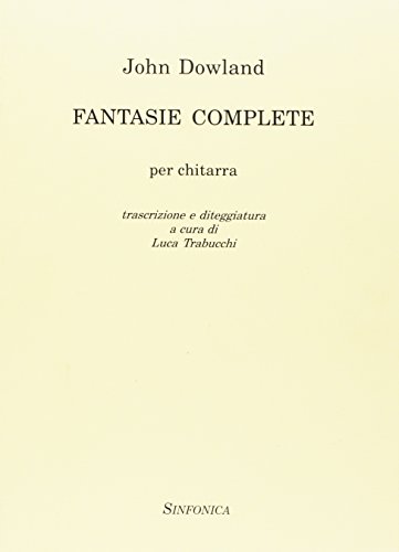 John Dowland-Fantasie Complete-Gitarre-BOOK