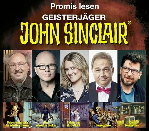 John Sinclair - Promis lesen Sinclair: F�nf Lesungen im Sammelschuber. H�rbuch.