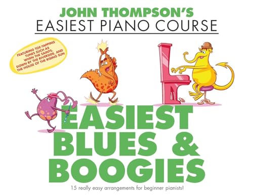 John Thompson's Easiest Piano Course: First Blues And Boogie: Noten, Lehrmaterial für Klavier