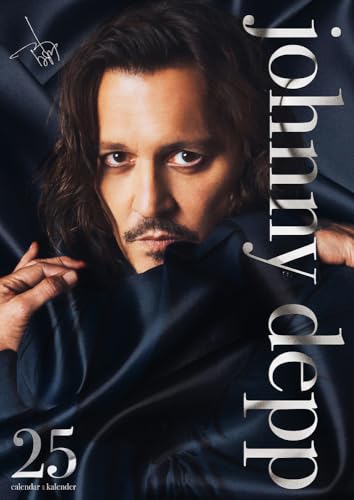 Johnny Depp 2025 Offizieller Kalender von ML Publishing LLC