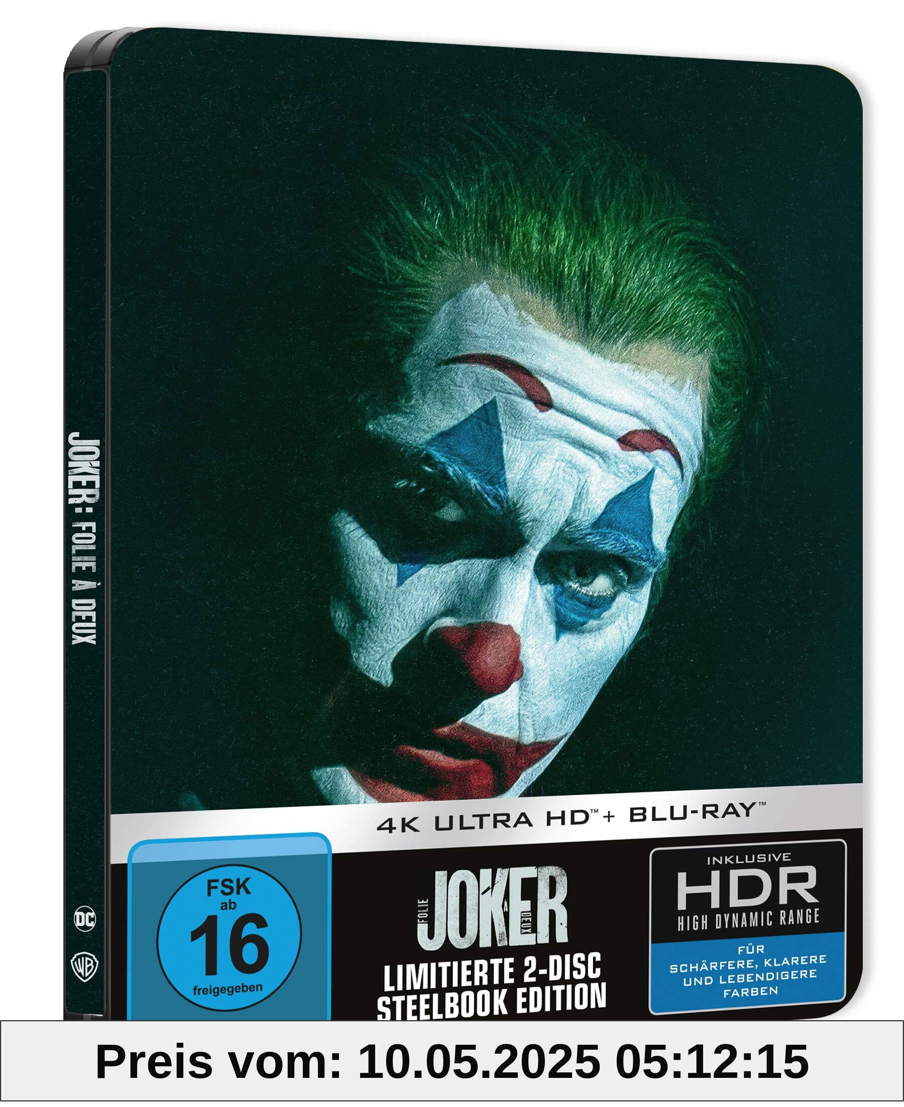 Joker: Folie à Deux Limited Steelbook (4K UHD + Blu-ray)
