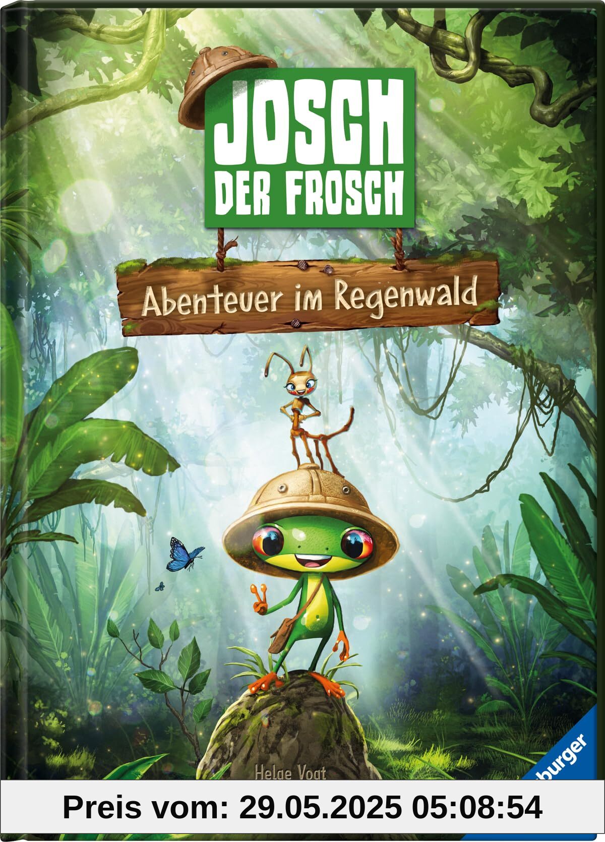 Josch der Frosch - Abenteuer im Regenwald - Kinderbuch ab 3 Jahre, Bilderbuch, Vorlesebuch Josch der Frosch - Abenteuer im Regenwald - Kinderbuch ab 3 Jahre, Bilderbuch, Vorlesebuch