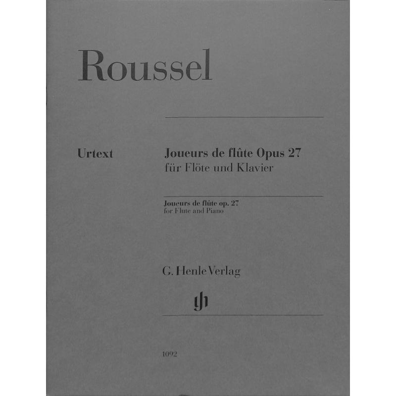 Joueurs de flute op 27