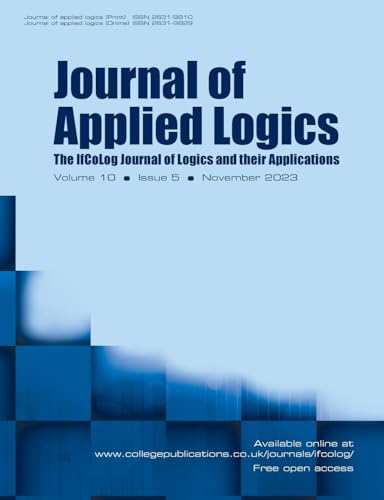Journal of Applied Logics. IfCoLog Journal of Logics and their Applications. Volume 10, number 5, November 2023 von College Publications