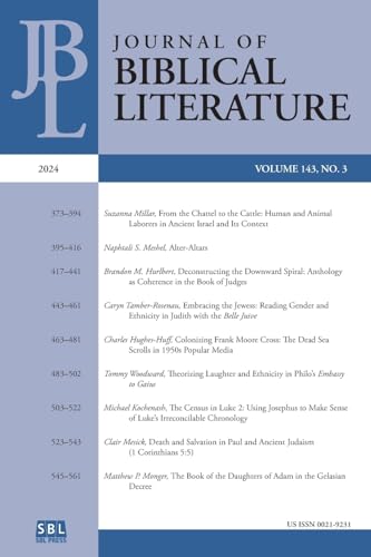Journal of Biblical Literature 143.3 (2024) von SBL Press