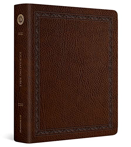 ESV Journaling Bible: ESV Journaling Bible Mocha,Bonded Leather,Threshold Design von Crossway Books