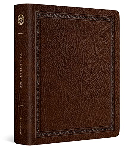 ESV Journaling Bible: ESV Journaling Bible Mocha,Bonded Leather,Threshold Design