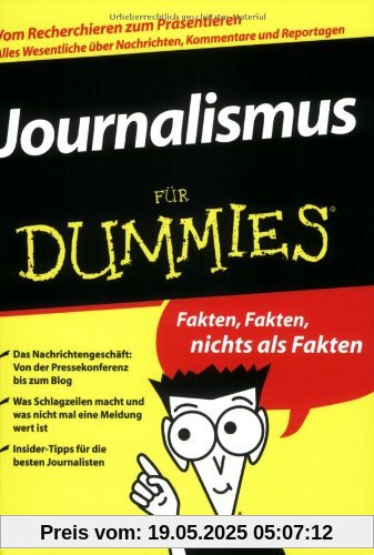 Journalismus für Dummies