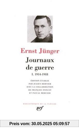 Journaux de guerre (Tome 1-1914-1918)