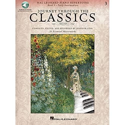 Journey Through The Classics 3: Noten, Sammelband für Klavier (Hal Leonard Piano Repertoire, Band 3): Early Intermediate (Hal Leonard Piano Repertoire, 3) von HAL LEONARD