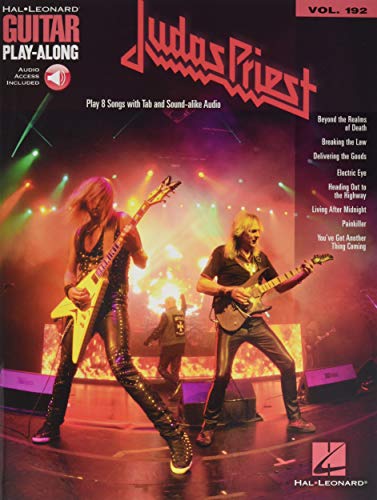 Judas Priest: Guitar Play-Along Volume 192 (Hal-Leonard Guitar Play-Along, Band 192): Includes Downloadable Audio (Hal-Leonard Guitar Play-Along, 192, Band 192)