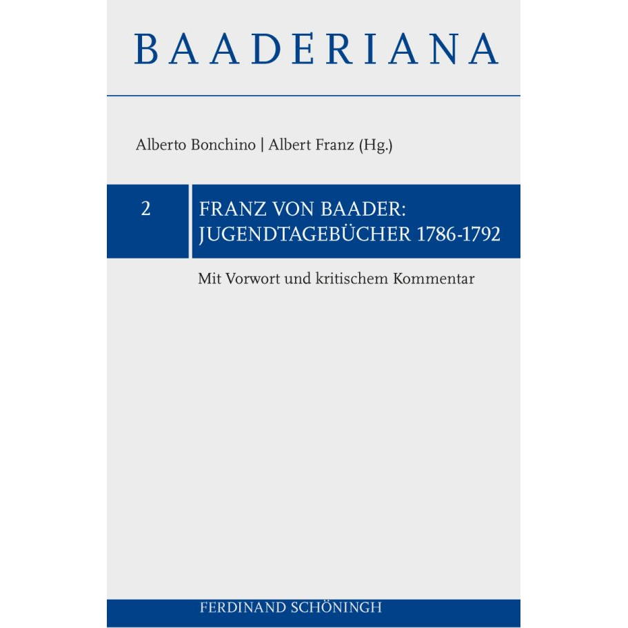 Jugendtagebücher 1786-1792 von Schoeningh Ferdinand GmbH