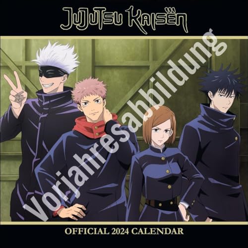Jujutsu Kaisen Broschurkalender 2025: Perfekt für Fans der preisgekrönten Shonen-Anime-Serie über Yuji Itadori & seine Freunde. Manga-Kalender mit 12 rasanten Actionszenen Jujutsu Kaisen Broschurkalender 2025: Perfekt für Fans der preisgekrönten Shonen-Anime-Serie über Yuji Itadori & seine Freunde. Manga-Kalender mit 12 rasanten Actionszenen