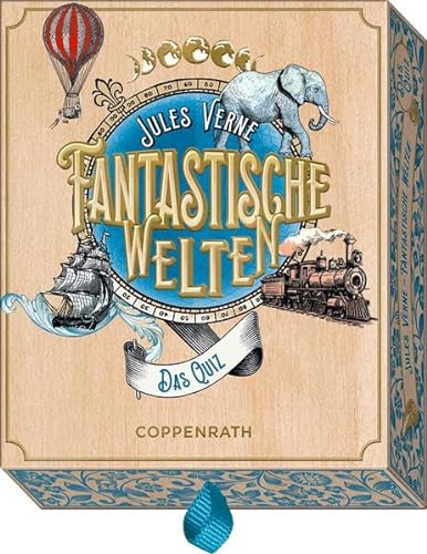 Jules Verne - Fantastische Welten - Das Quiz (Schachtelspiel) von Coppenrath Verlag GmbH & Co. KG