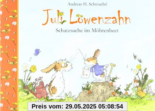 Juli Löwenzahn - Schatzsuche im Möhrenbeet Juli Löwenzahn - Schatzsuche im Möhrenbeet