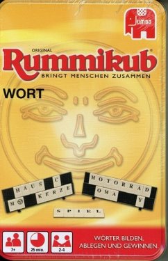 Jumbo 03974 - Rummikub Wort Metalldose von Jumbo Spiele