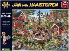Jumbo 1110100029 - Jan van Haasteren, Mittsommerfest, Comic-Puzzle, 1000 Teile von Jumbo Spiele