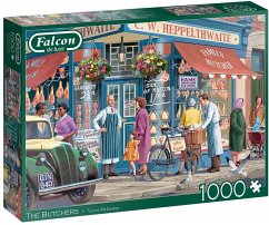 Jumbo 11372 - Falcon, Victor McLindon, The Butchers, Puzzle, 1000 Teile von Jumbo Spiele