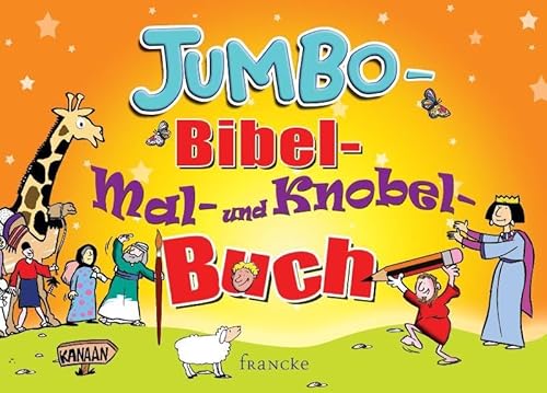 Jumbo-Bibel-Mal- und Knobelbuch