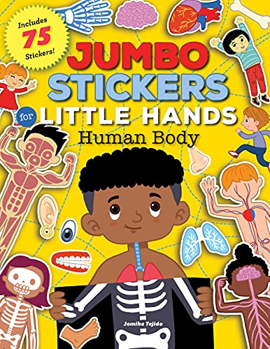 Jumbo Stickers for Little Hands: Human Body: Includes 75 Stickers (1)