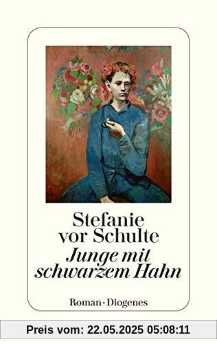 Junge mit schwarzem Hahn Junge mit schwarzem Hahn