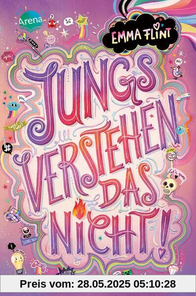 Jungs verstehen das nicht!: Humorvolles Kinderbuch für alle ab 10, das garantiert für gute Laune sorgt – Mit Glitzercover und herausnehmbarer Postkarte!